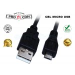 CBL MICRO USB Pro.fi.con cable male A to Micro B άριστης ποιότητας καλώδιο με αρσενικά φις